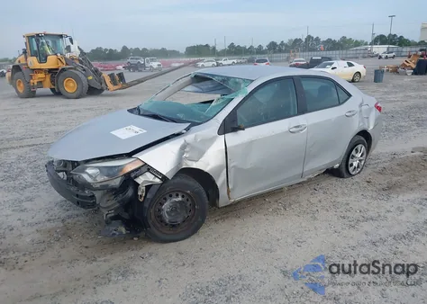 2015 Toyota Corolla L из США, поврежденный, VIN 2T1BURHE1FC475950